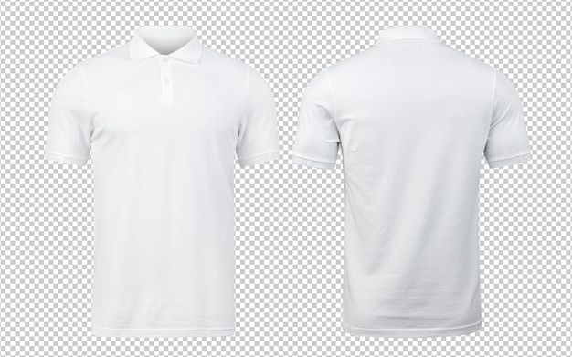 White polo mockup front and back used as... | Premium Psd #Freepik #psd